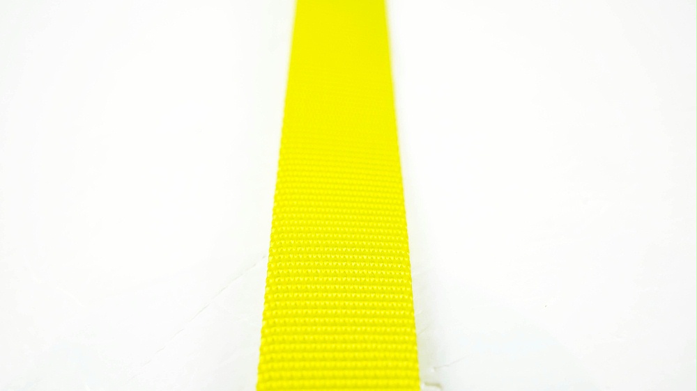 25mm(1英寸）平纹尼龙织带黄OPA-003
